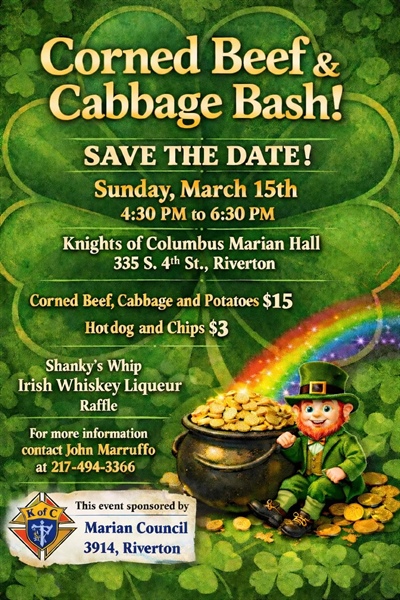 Corned Beef and Cabbage Bash